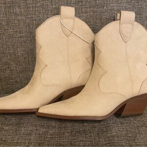 H M woman’s low boots cowboy style heel